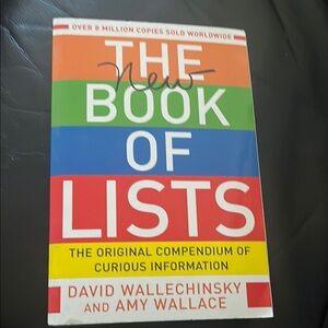 The New Book of Lists